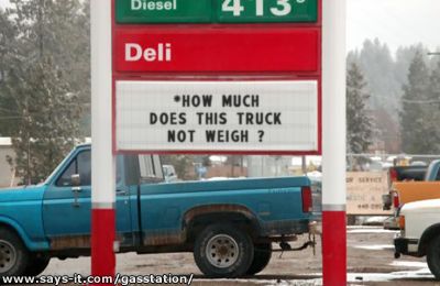 *How much does this truck not weigh?