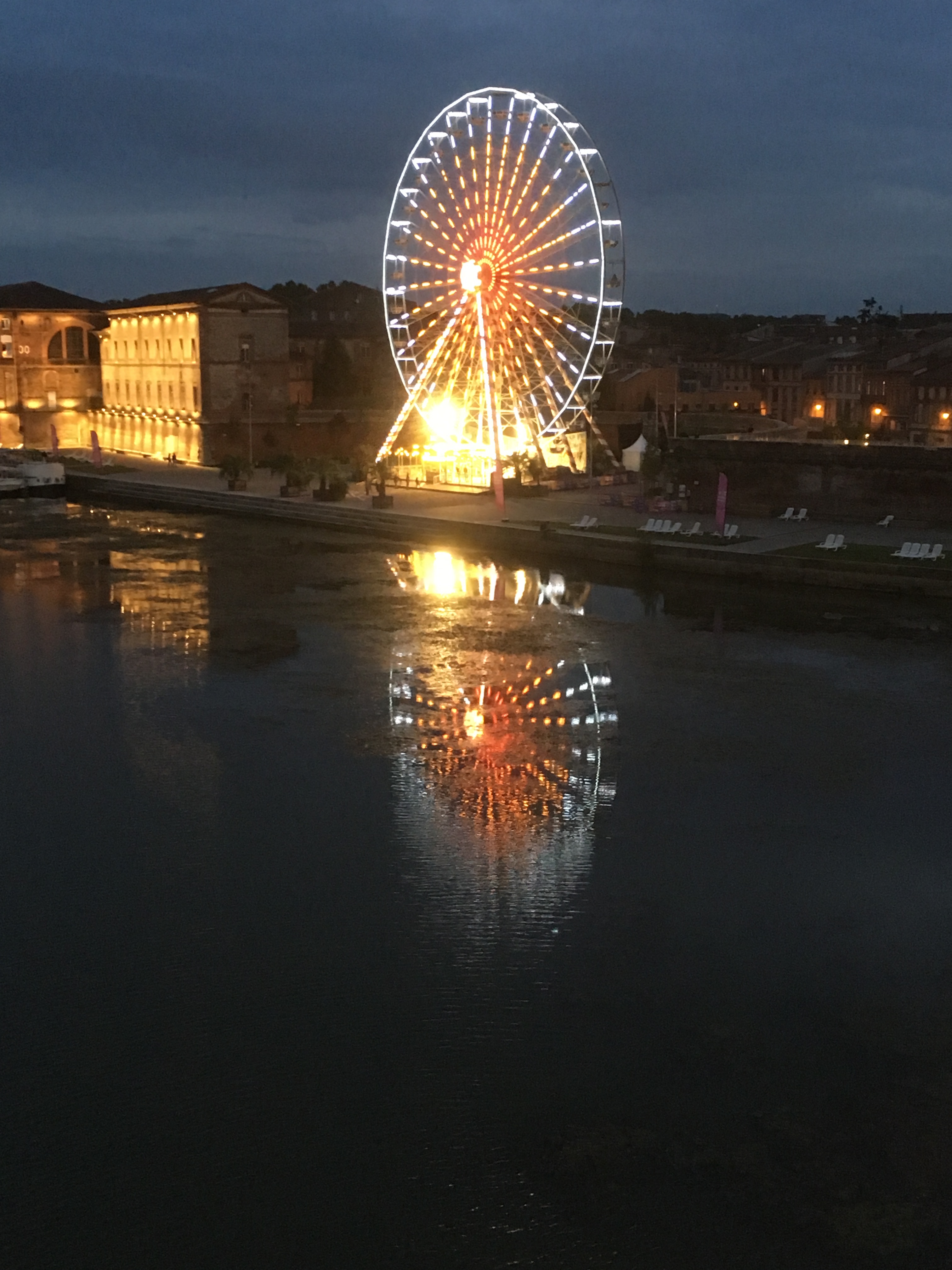 The ferris wheel in Toulouse.