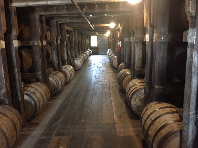 A bourbon distillery in Lexington, KY. Photo credits: David Pesetsky.